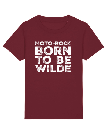 MotoRock BTW#7 Burgundy