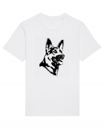 German Shepherd Tricou mânecă scurtă Unisex Rocker