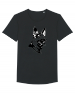 German Shepherd Tricou mânecă scurtă guler larg Bărbat Skater