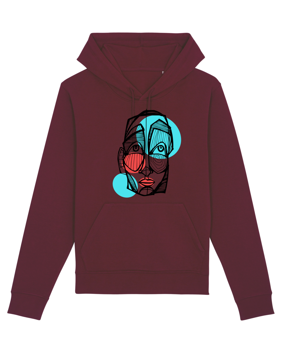 Hanorac Unisex Drummer Burgundy