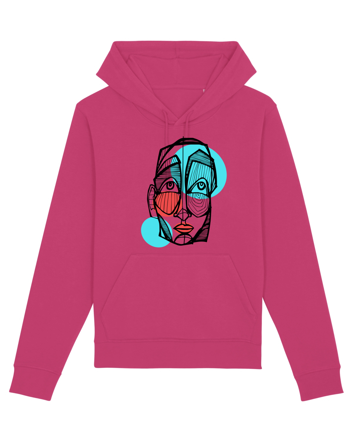 Hanorac Unisex Drummer Raspberry