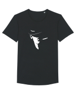 dude Tricou mânecă scurtă guler larg Bărbat Skater