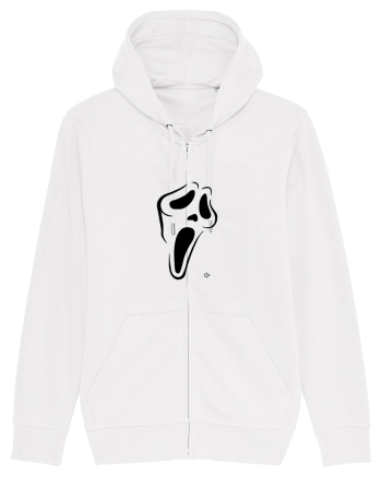 silent scream White