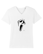 silent scream Tricou mânecă scurtă guler V Bărbat Presenter