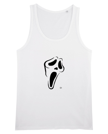 silent scream White