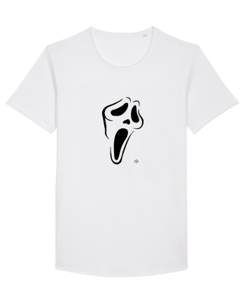 silent scream White