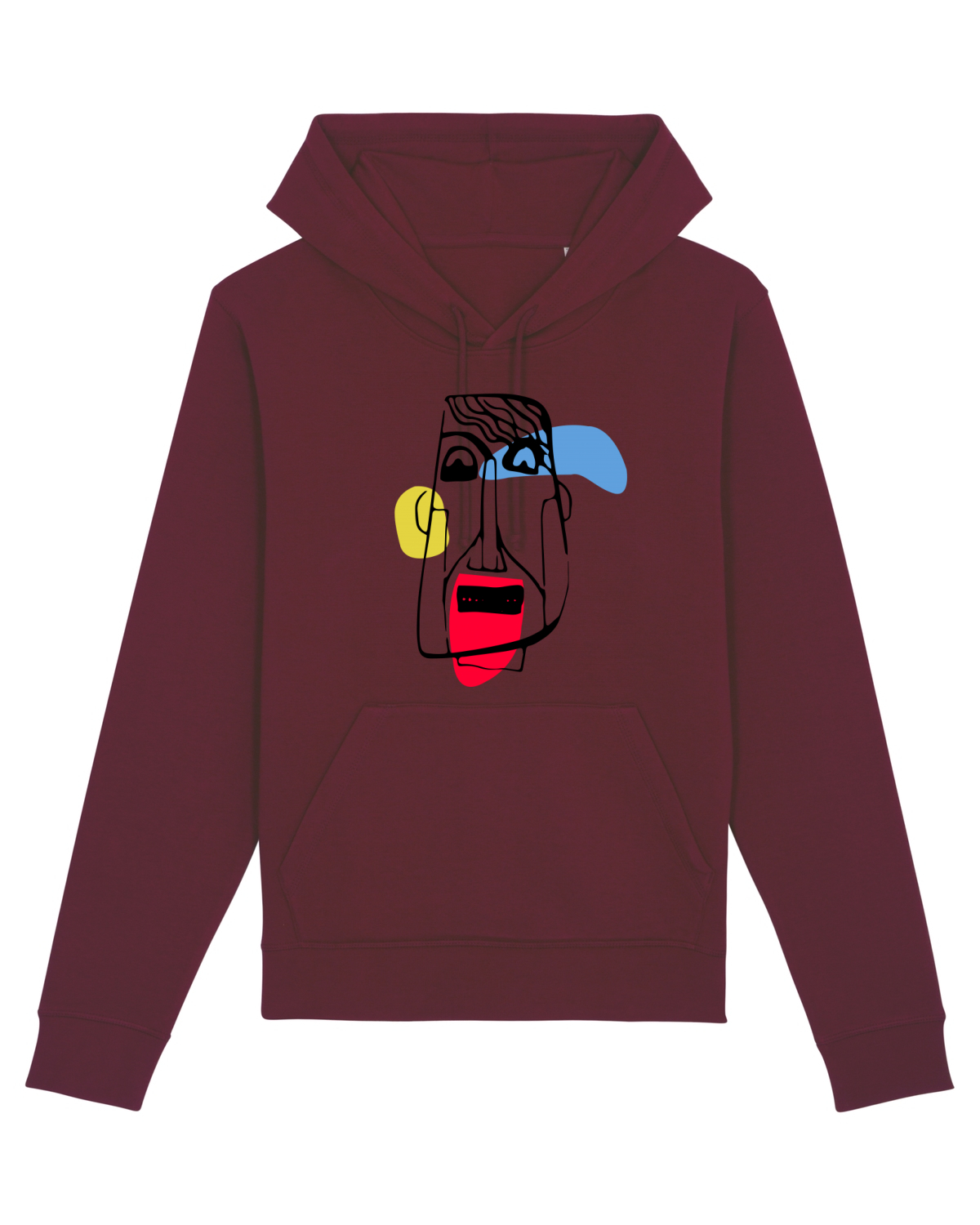 Hanorac Unisex Drummer Burgundy