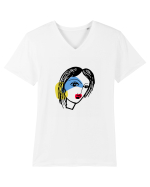 claudia Tricou mânecă scurtă guler V Bărbat Presenter