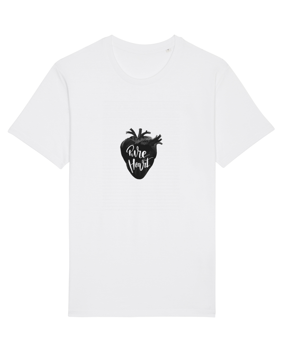 Tricou mânecă scurtă Unisex Rocker White