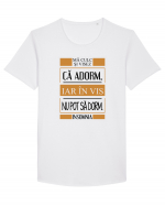 Insomnia Tricou mânecă scurtă guler larg Bărbat Skater