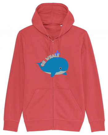 Oh Whale  Carmine Red