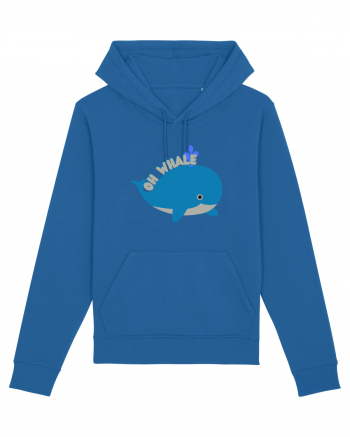 Oh Whale  Royal Blue