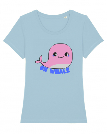 Oh Whale  Sky Blue