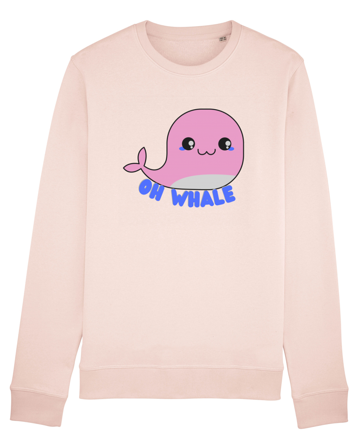 Bluză mânecă lungă Unisex Rise Candy Pink