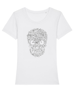 Craniu Biciclete Tricou mânecă scurtă guler larg fitted Damă Expresser