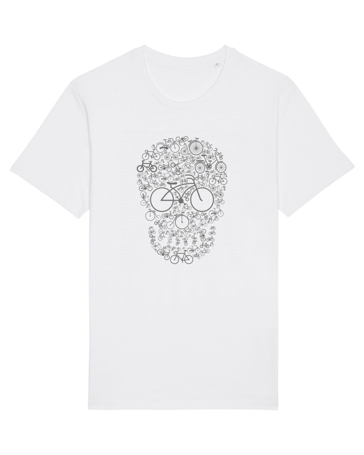 Tricou mânecă scurtă Unisex Rocker White