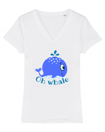 Oh Whale  White