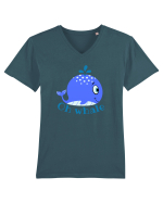 Oh Whale  Tricou mânecă scurtă guler V Bărbat Presenter