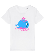 Oh Whale  Tricou mânecă scurtă  Copii Mini Creator