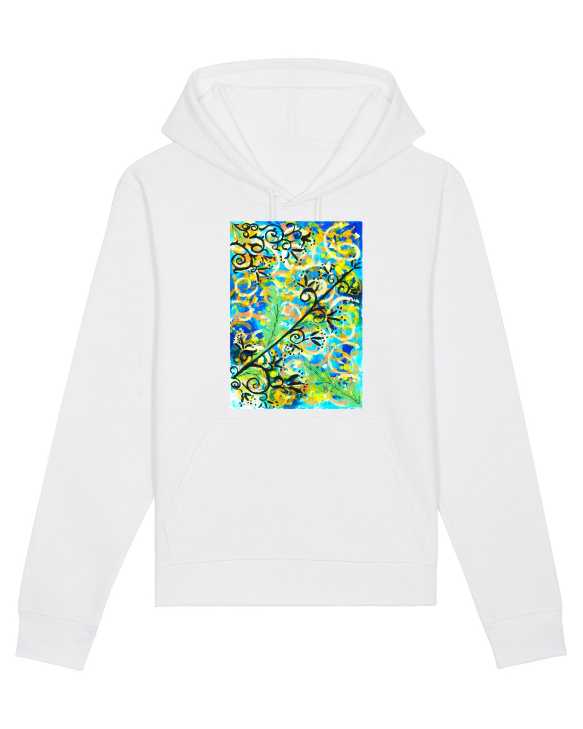 Hanorac Unisex Drummer White