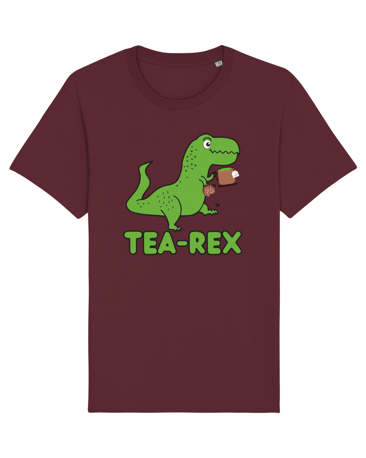 Tricou mânecă scurtă Unisex Rocker Burgundy