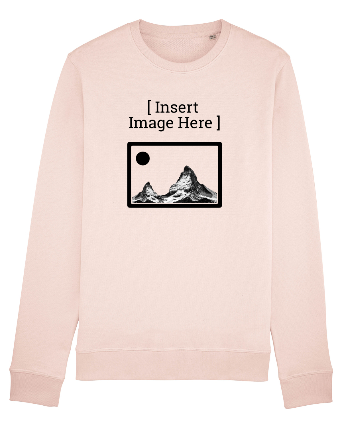 Bluză mânecă lungă Unisex Rise Candy Pink