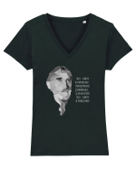 back to school Tricou mânecă scurtă guler V Damă Evoker