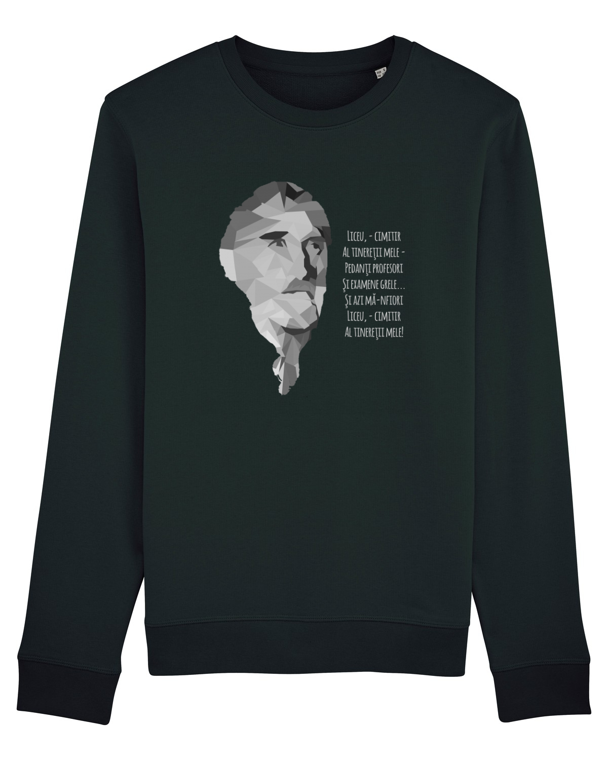 Bluză mânecă lungă Unisex Rise Black