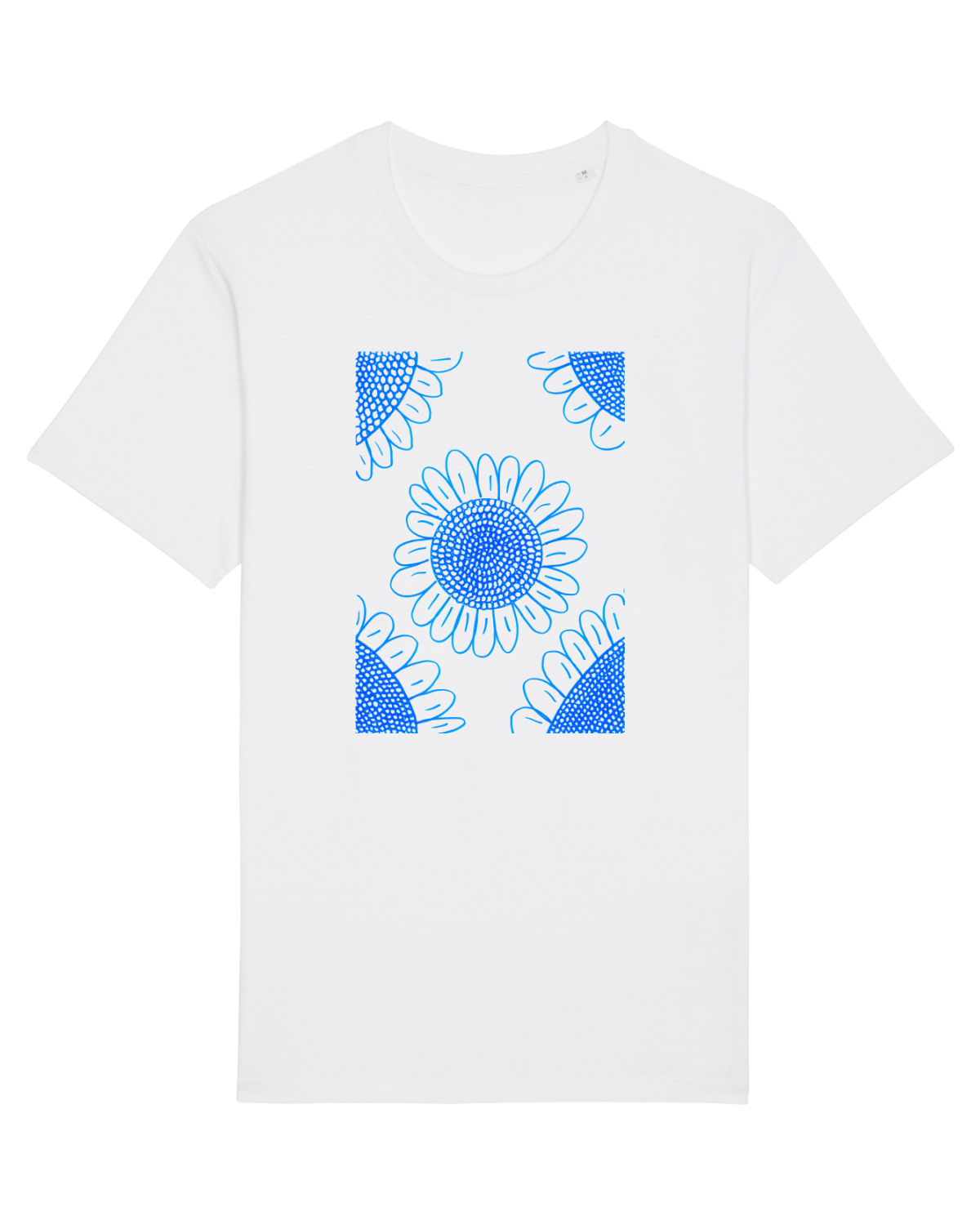 Tricou mânecă scurtă Unisex Rocker White