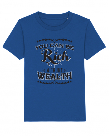 Rich without Wealth Majorelle Blue