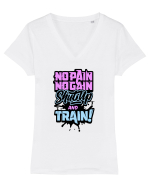 Inspiro #22 Tricou mânecă scurtă guler V Damă Evoker