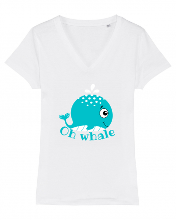 Oh Whale  White