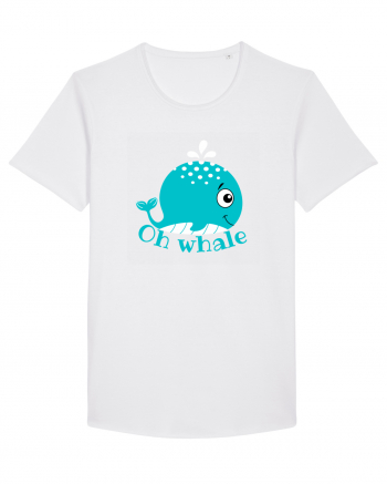 Oh Whale  White