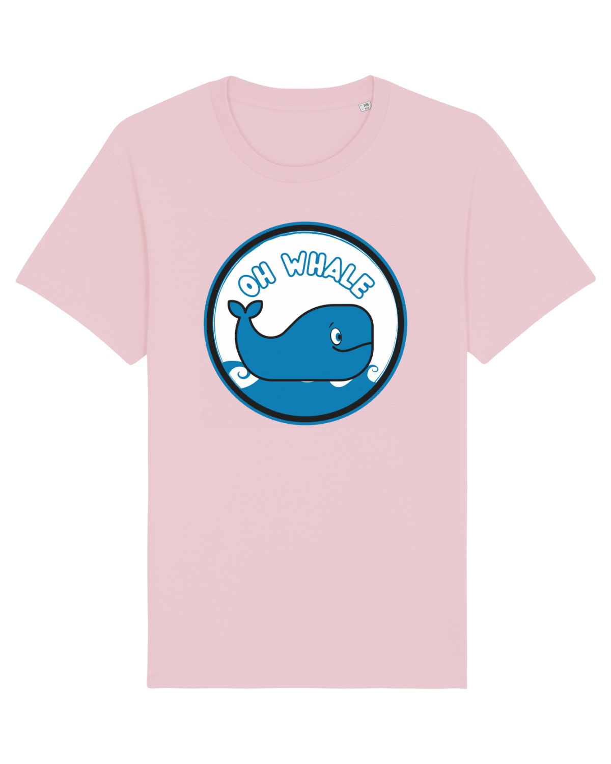 Tricou mânecă scurtă Unisex Rocker Cotton Pink