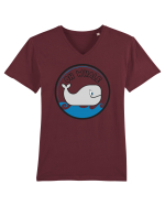 Oh Whale  Tricou mânecă scurtă guler V Bărbat Presenter