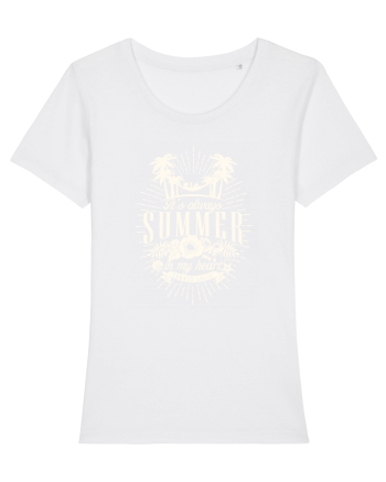 Summer in my heart White