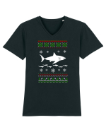 RECHIN Tricou mânecă scurtă guler V Bărbat Presenter