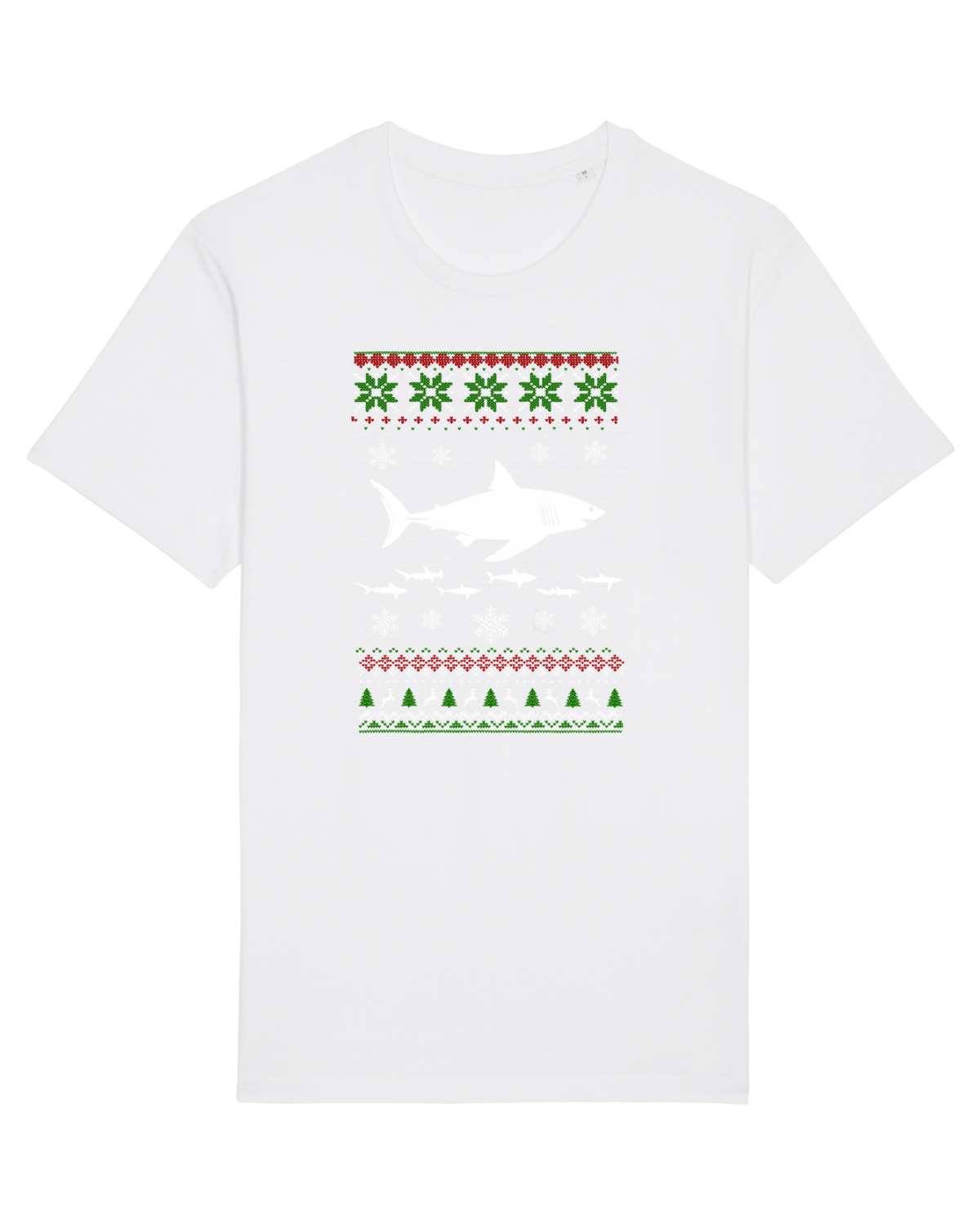Tricou mânecă scurtă Unisex Rocker White