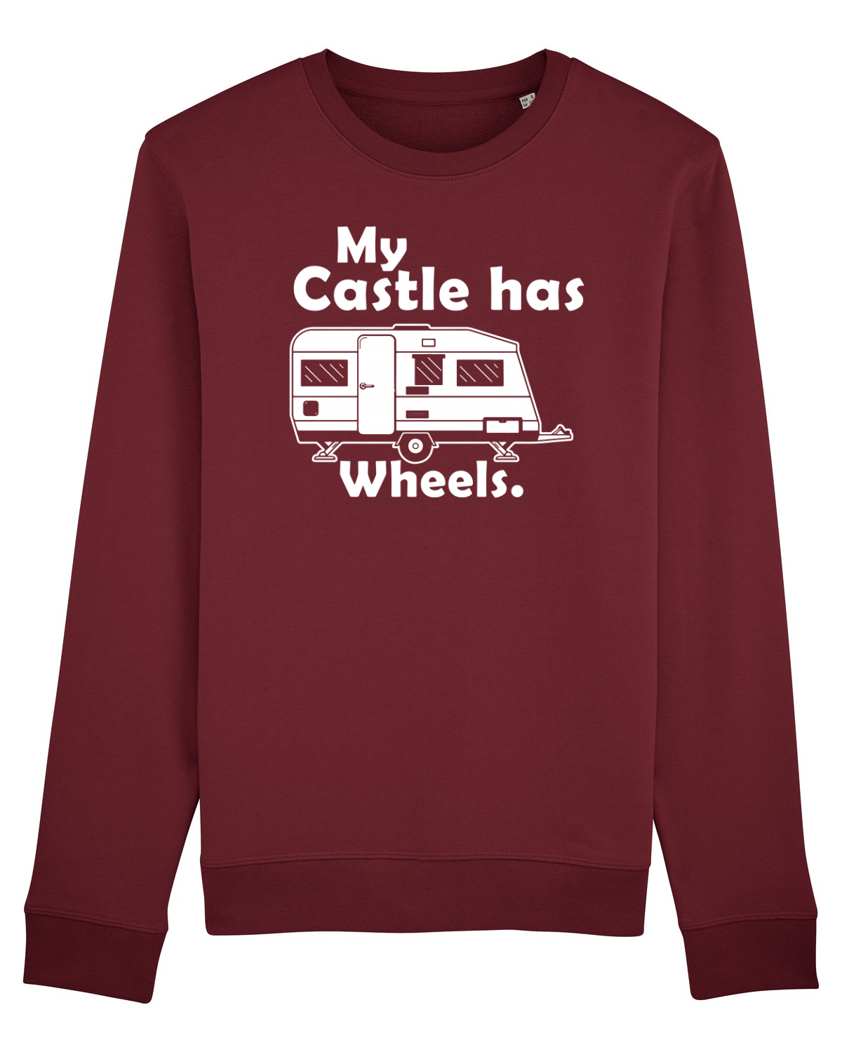 Bluză mânecă lungă Unisex Rise Burgundy