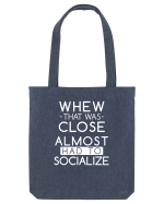 SOCIALIZE Sacoșă textilă