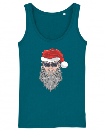 Hippie Cool Bearded Santa Ocean Depth