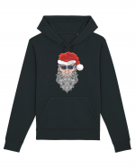 Hippie Cool Bearded Santa Hanorac Unisex Drummer