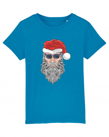 Hippie Cool Bearded Santa Azur