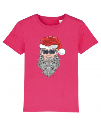 Hippie Cool Bearded Santa Raspberry