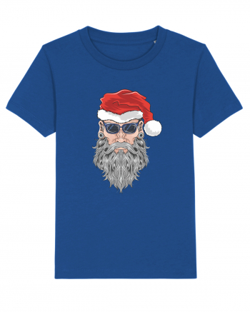 Hippie Cool Bearded Santa Majorelle Blue