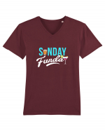 Sunday Funday Tricou mânecă scurtă guler V Bărbat Presenter