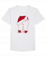 Hippie Vintage Xmas Lady Tricou mânecă scurtă guler larg Bărbat Skater
