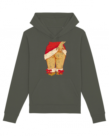 Sexy Christmas Distressed Khaki