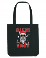 Silent Night Skull Santa Sacoșă textilă