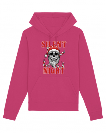 Silent Night Skull Santa Raspberry